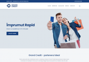 GrandCredit website Image